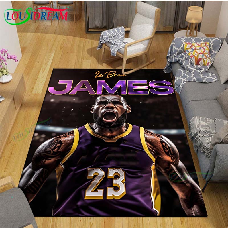 Commercial Printing Services - Bintang Basket L-LeBron J-James K-kobe Karpet