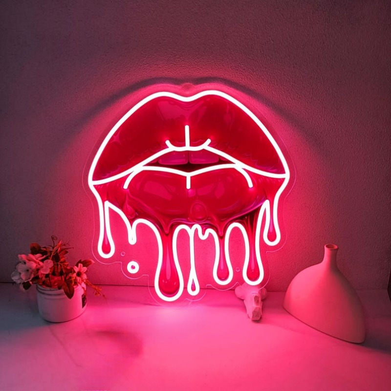 Commercial Wall Printing - Lampu Neon seksi LED tanda Neon