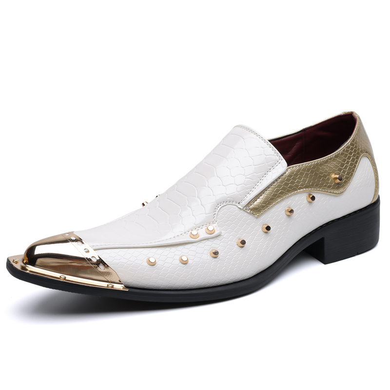 Printing On Commercial - Sepatu Pria Musim Gugur Motif Python