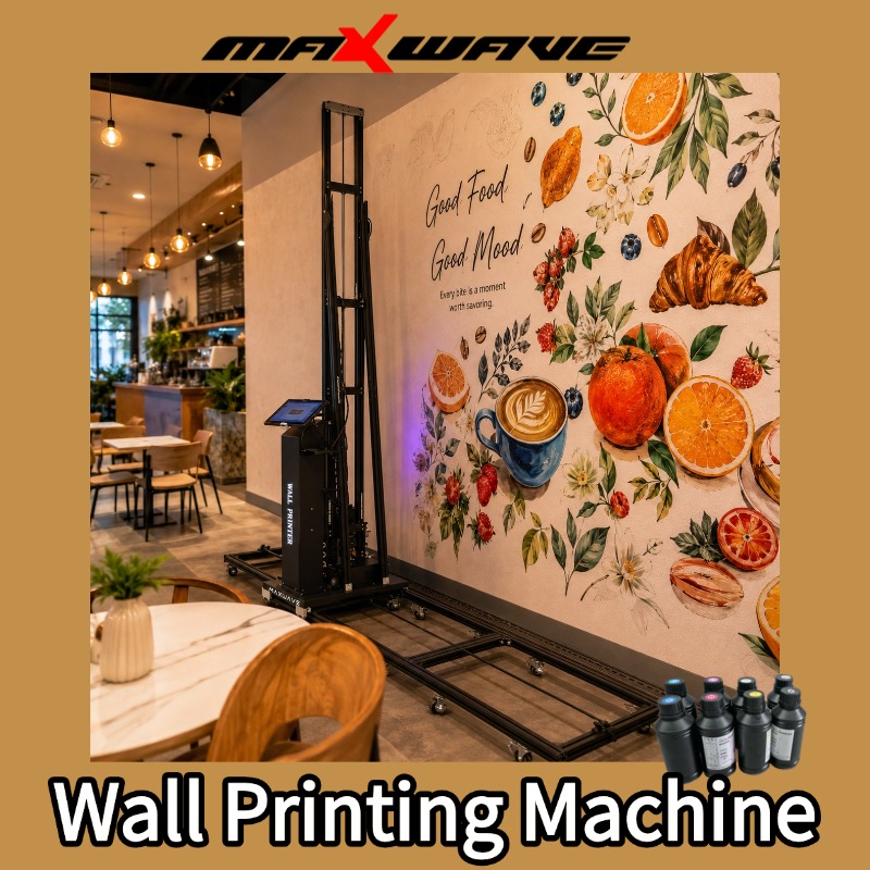 Commercial Wall Printing - Printer Dinding Mudah Digunakan, Cetak Langsung