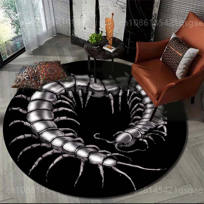 Commercial Printing And Design - Karpet Bulat Motif Lipan Metalik Berbagai