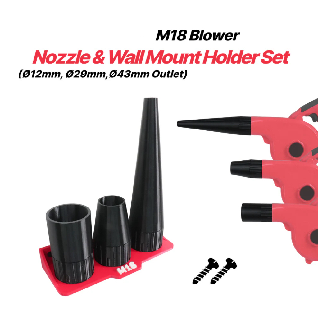 Set Nosel Blower 3 Buah dengan - Milwaukee Drill M18 Fuel ulasan dan harga