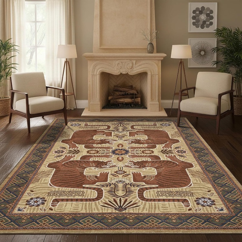 Karpet Ruang Tamu Motif Hewan  - Printing On Commercial ulasan dan harga