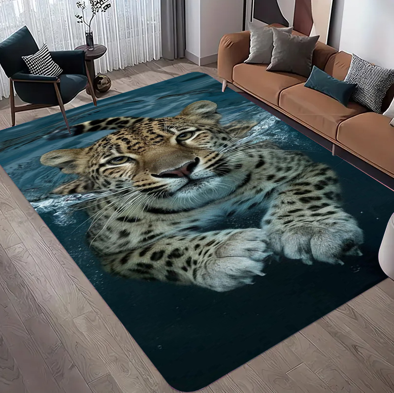 Karpet Pola Macan Tutul Realis - Commercial Printing Services ulasan dan harga