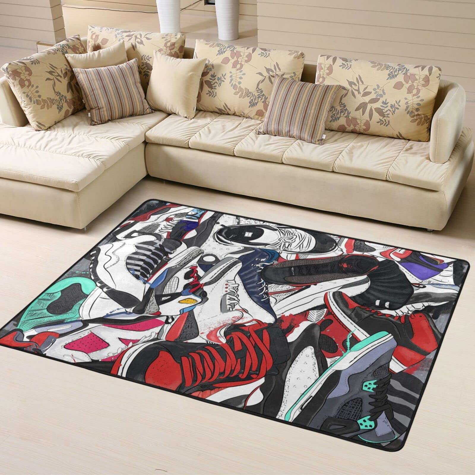 Fashion sepatu basket Logo cet - Commercial Printing Services ulasan dan harga