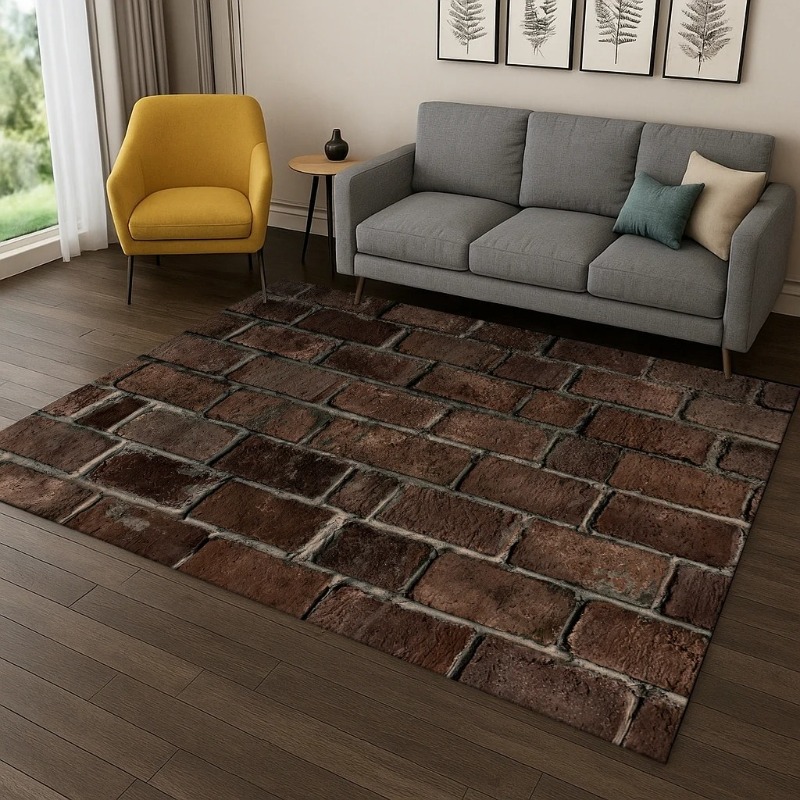 Karpet Dinding Bangunan Batu B - Commercial Wall Printing ulasan dan harga