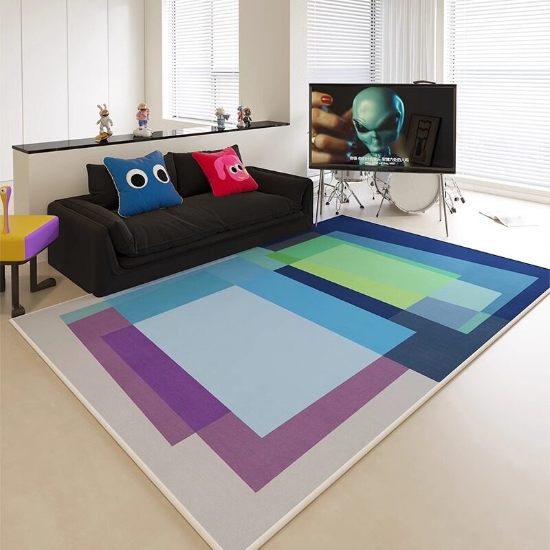 Karpet Ruang Tamu Motif Warna- - Printing On Commercial ulasan dan harga