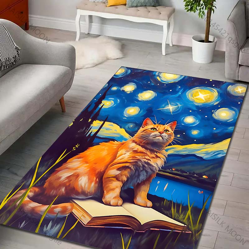 1 Buah Karpet Cetak Kucing Dud - Printing On Commercial ulasan dan harga
