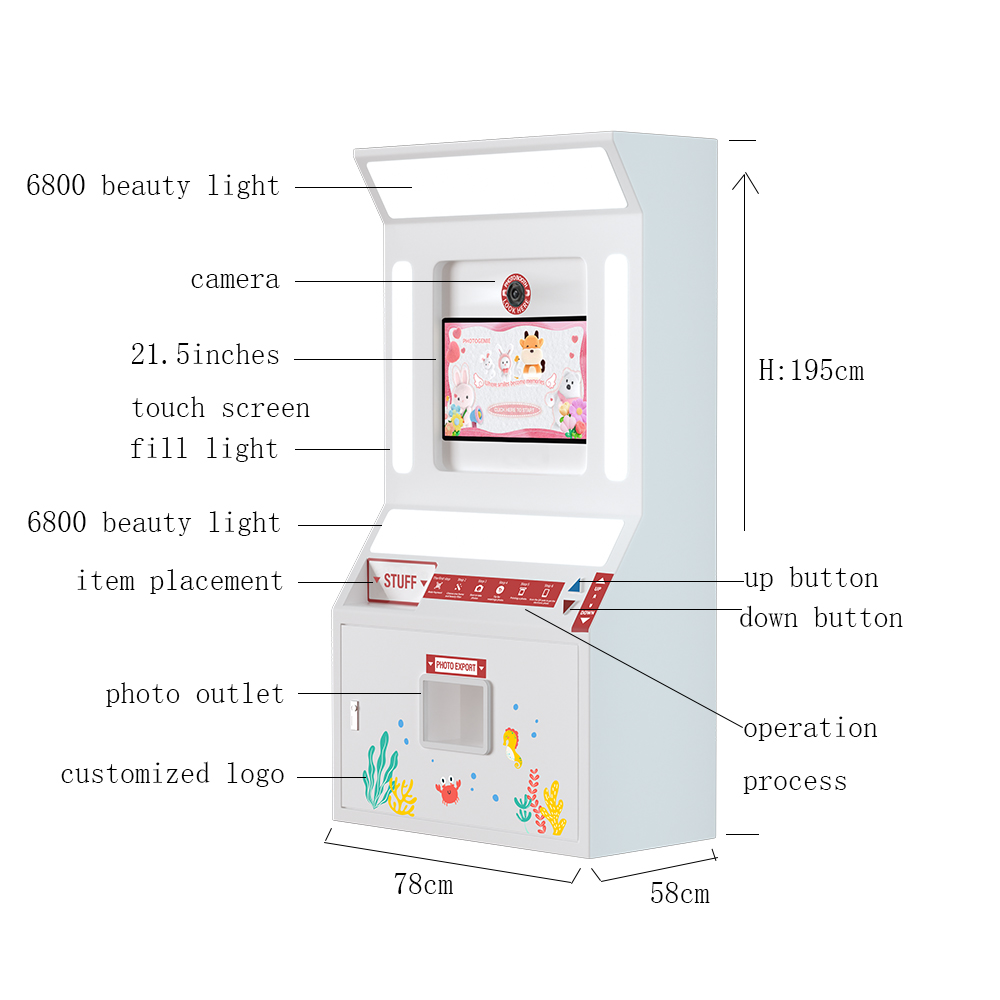 Booth Foto Layar Sentuh Cetak  - Commercial Printing Services ulasan dan harga