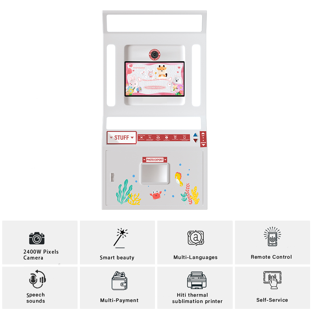 Booth Foto Layar Sentuh Cetak  - Commercial Printing Services ulasan dan harga